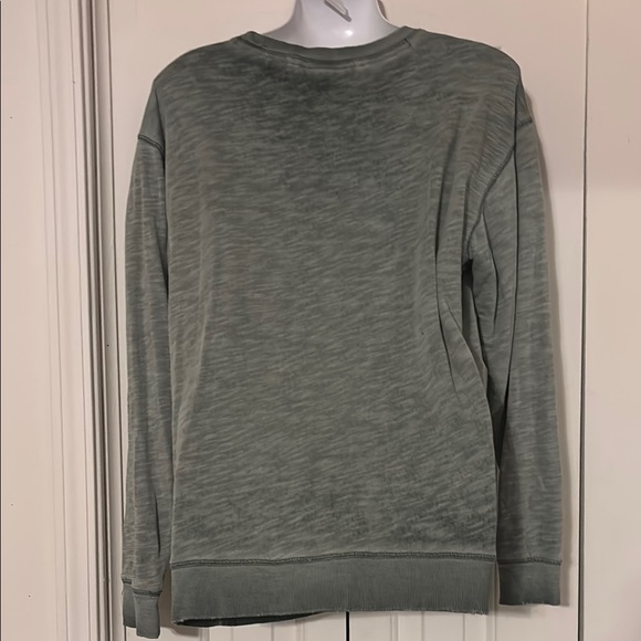 PINK Victoria's Secret Green Sweatshirt Hoodie - Picture 2 of 5